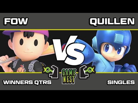 Game Nest Smash It Up: Fow (Ness) vs Quillen (Mega man) - Winners Qtrs