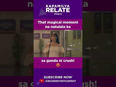 That magical moment na natulala ka sa ganda ni crush! | Shorts