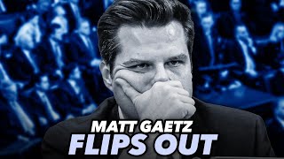 Matt Gaetz Flips Out After Republican Lawmaker Calls Him A Scumbag