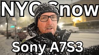 Sony A7S3 Snowstorm B roll