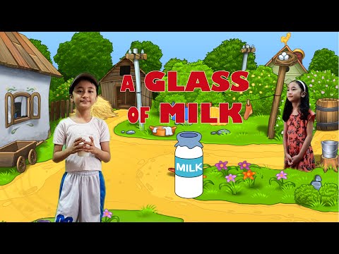 A Glass of Milk | English Stories for Kids #moralstories #storytelling #kidsstories