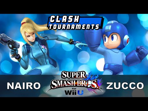 CLASH Invitational for Smash Wii U Winners Semis - SWR Nairo (Zero Suit) vs Zucco (Mega Man)