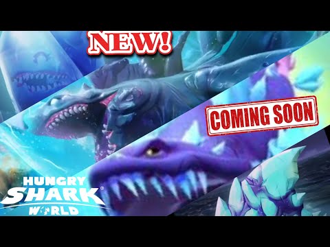 FULL STORIES OF NARRALLYCLYUS & CRETOXYRHINA ? - Hungry Shark World 10th