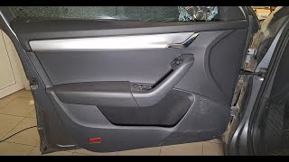 Door Panel Removal Skoda Octavia MK3 - Repair Manual