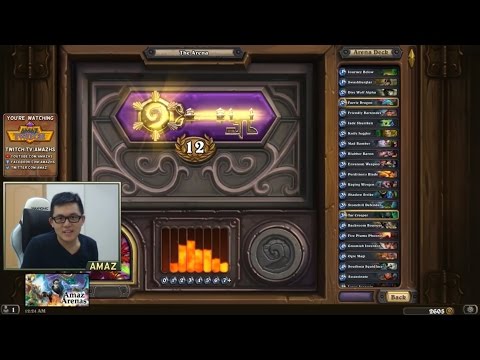 Amaz Playing 12 Wins Un'Goro Rogue Arena