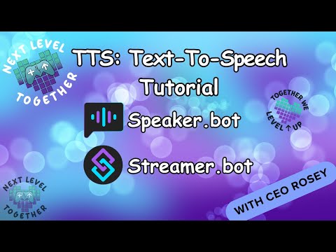 TTS: Text-To-Speech Tutorial