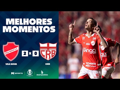 VILA NOVA 2 X 0 CRB | MELHORES MOMENTOS | 18ª RODADA BRASILEIRÃO SÉRIE B