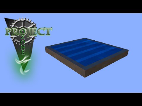 Minecraft Mods Project Ozone - SOLAR PANEL VIII [E20] (Modded HQM Sky Block)