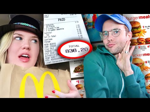 We Ordered the ENTIRE Menu at McDonalds!