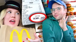 We Ordered the ENTIRE Menu at McDonalds!