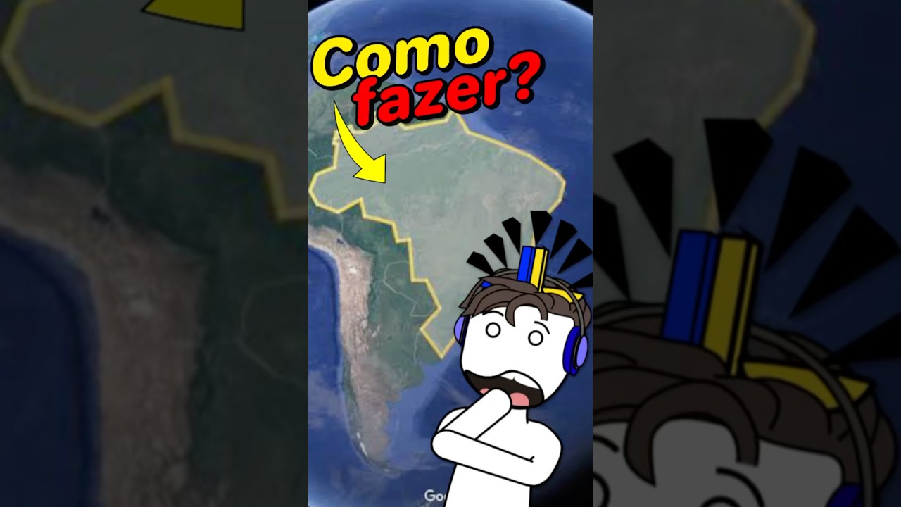 Como criar vídeos de mapas? #geografia #mapa #comofazer