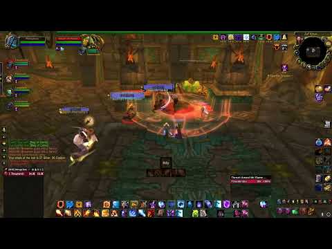 Nuking Hex Lord Malacrass as a fire mage in cataclysm Zul'Aman