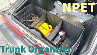 Trunk Organizer Review & Demo. NPET Car Storage In The 300ZX!