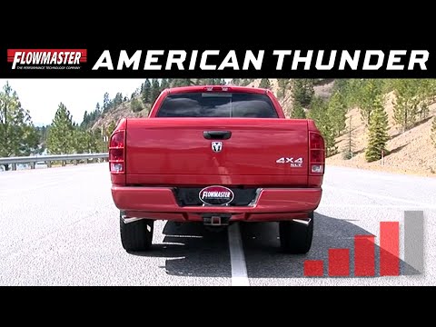 2004-05 Dodge Ram 5.7L Hemi - American Thunder Exhaust System 817397