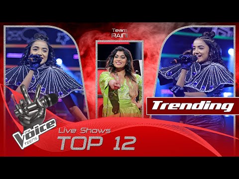 Ashanya Premadasa | Alawanthiyak (ආලවන්තියක්) | Live Shows | Top 12 | The Voice Teens SL