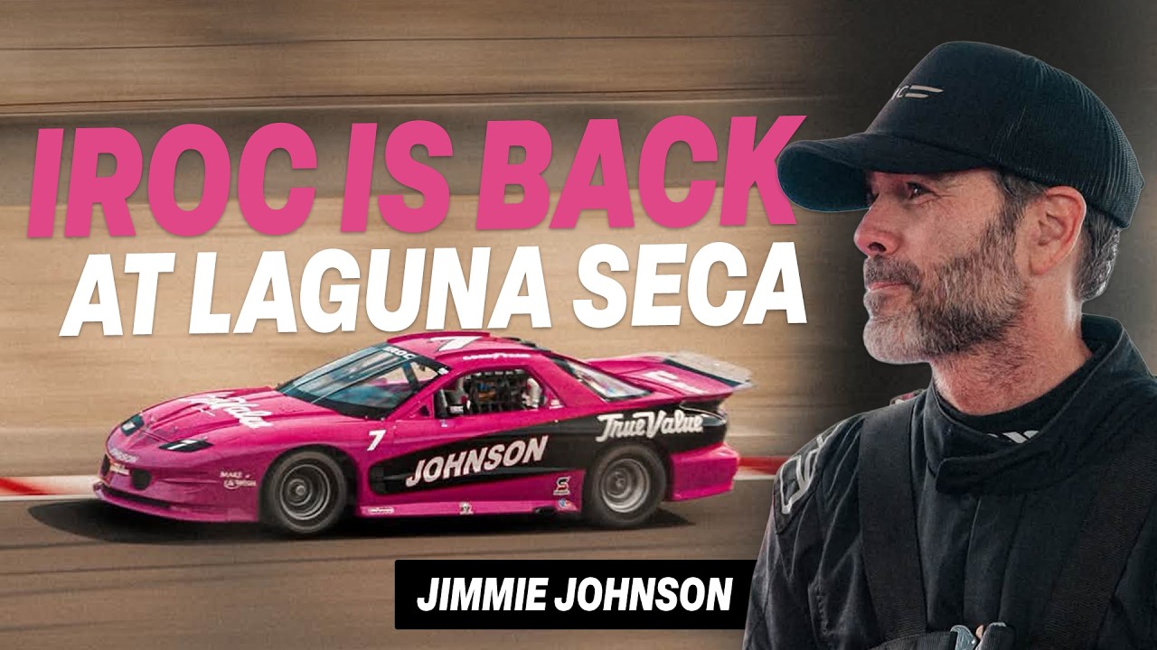 Jimmie Johnson on IROC Racing at Laguna Seca | Rolex Monterey Motorsports Reunion