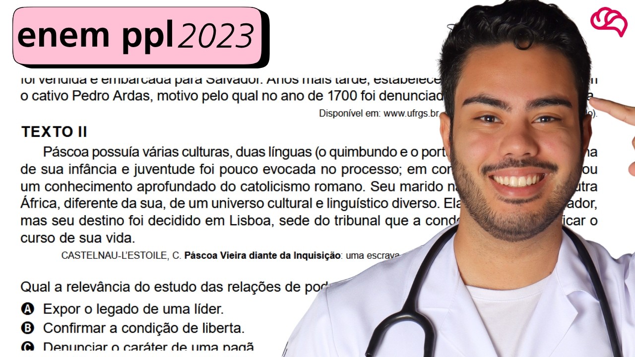 Resolução em Vídeo — Questão 71 ENEM 2023 PPL