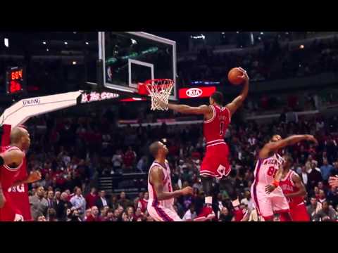 Derrick Rose Dunk vs Knicks