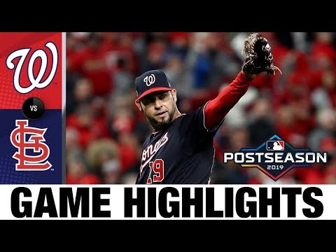 Anibal Sanchez's gem pushes Nationals to NLCS Game 1 win | Nationals-Cardinals MLB Highlights