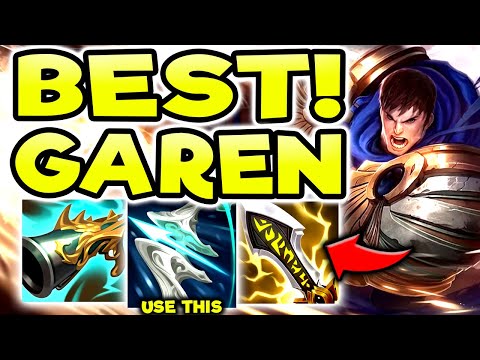 GAREN TOP #1 BUILD I RECOMMEND TO EVERYONE (INCREDIBLE BUILD) - S13 Garen TOP Gameplay Guide
