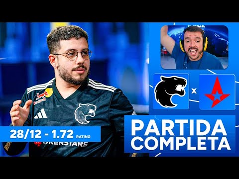 FURIA vs ASTRALIS - PARTIDA COMPLETA COM GAULES - IEM COLOGNE 2025