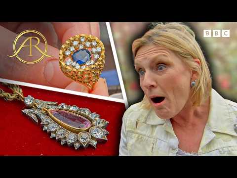 Appraiser’s Heart 'Jumps' Over Rare John Donald Sapphire Ring | Antiques Roadshow UK
