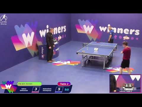 Winners League 17.11.21 Syksa Oleksandr - Kolomiiets Volodymyr  11:00