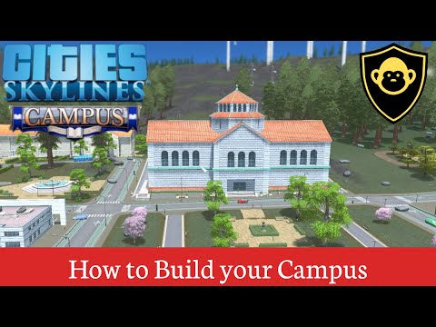 Cities Skylines Campus Tutorial for Xbox / PS4 Consoles