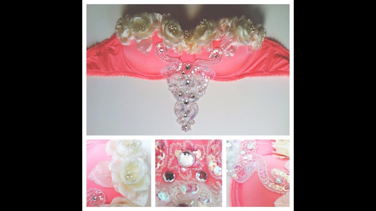 How to make a RAVE BRA: Flower Child Edition