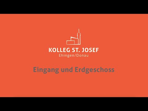 Kolleg St. Josef Ehingen - Eingang und Erdgeschoss