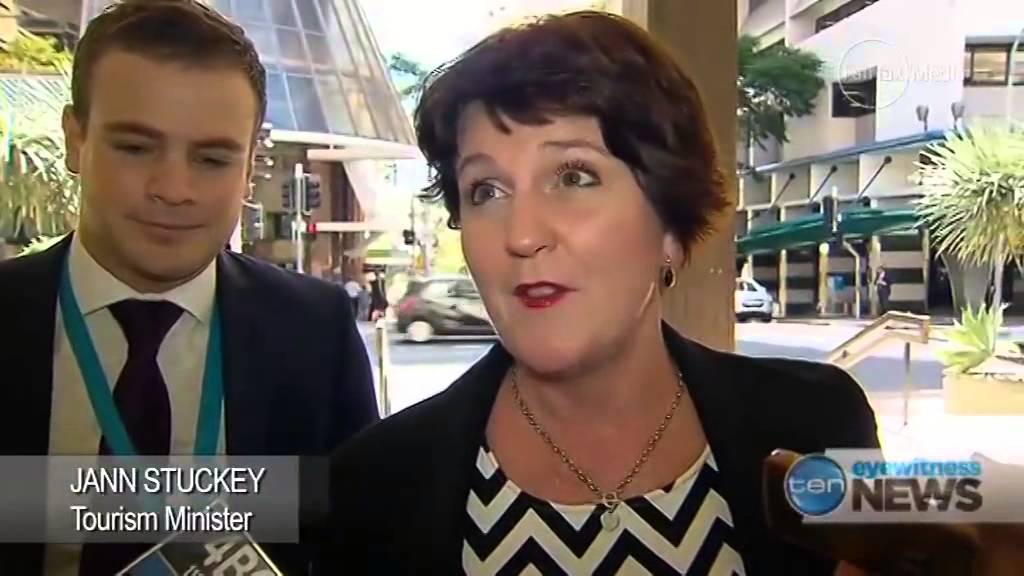 Open & accountable: Mark McArdle leaves Newman Govt ministers to answer ERM questions