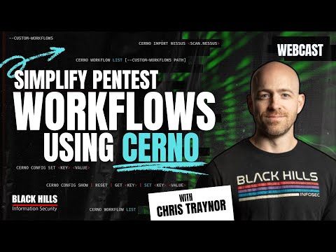 Simplify Pentest Workflows Using Cerno w/ Chris Traynor