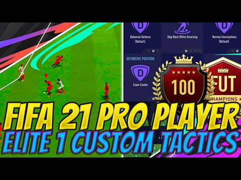 *NEW* T200 ELITE 1 PRO PLAYER CUSTOM TACTICS + INSTRUCTIONS - FIFA 21 ULTIMATE TEAM META FORMATION