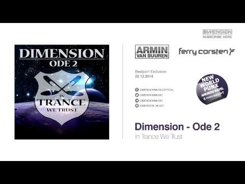 OUT NOW! Dimension - Ode 2 [In Trance We Trust] #ASOT692 #CorstensCountdown (x2)