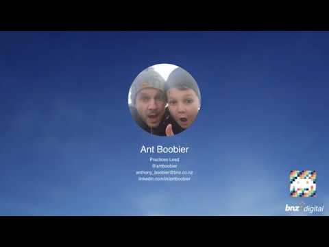 Agile NZ 2017 Day Two - Ant Boobier