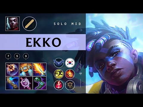 Ekko Mid vs LeBlanc - KR Diamond Patch 25.24