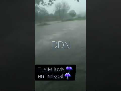 Lugares inundados por la fuertes lluvias