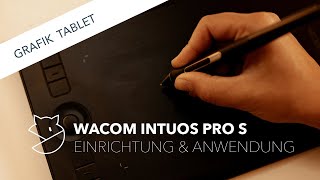 Grafik Tablet von Wacom einrichten & anwenden - Intuos Pro S