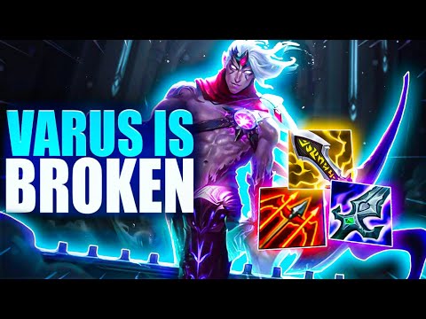 NEW Varus BUFF is BROKEN in Wild Rift! Varus Build and Guide!