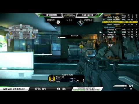 Scuf Gaming Showdowns - OpTic Gaming vs Team Kaliber - Game 4 - September 4, 2014