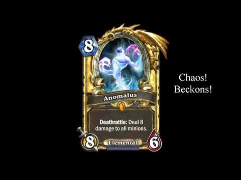 Voice Impressions: Hearthstone: Anomalus Voice Line