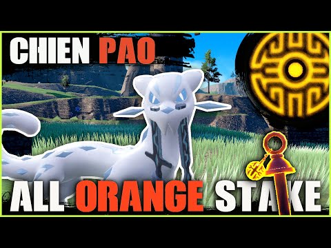 Legendary Chien Pao Poekmon | All Orange Stake Location | Pokemon Scarlet and Violet