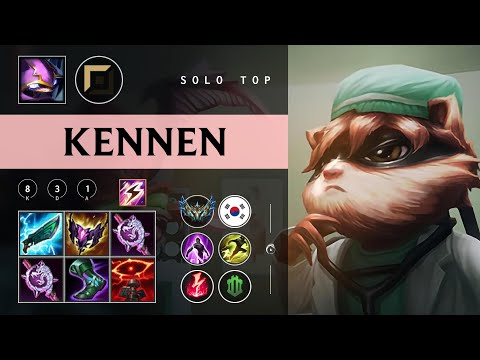 Kennen Top vs Jax - KR Challenger Patch 26.01
