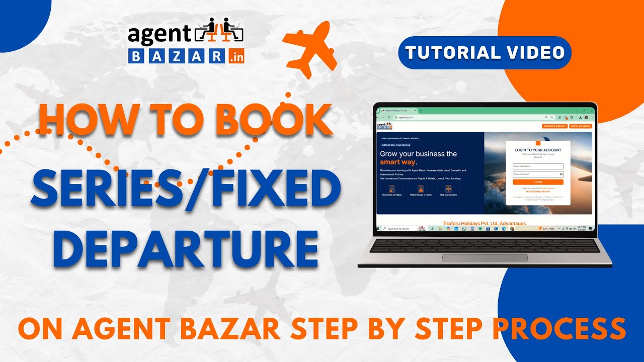 Book a series/fixed departure