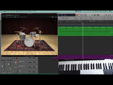 Sequencing some jazzy swing' drums!