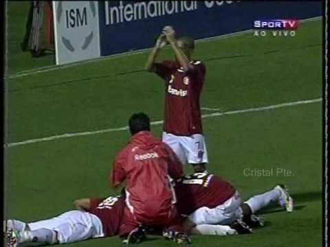 Inter 2x1 Emelec-EQU - Sportv Gol 2 Alecsandro - 1ª Fase - Libertadores 2010 - 23/02/2010