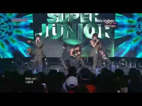 [HD] 100625 Super Junior - BONAMANA @ KBS Music Bank