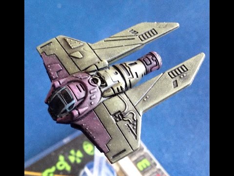 The Cardboard Dungeon: X-Wing Ship Review - M3-A Interceptor