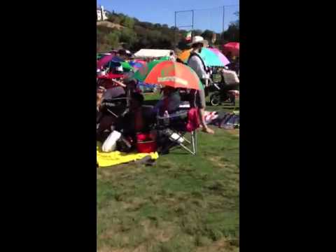 Walking around ~ Reggae Pon The Mountain in Topanga ~ during Pato Banton performance.