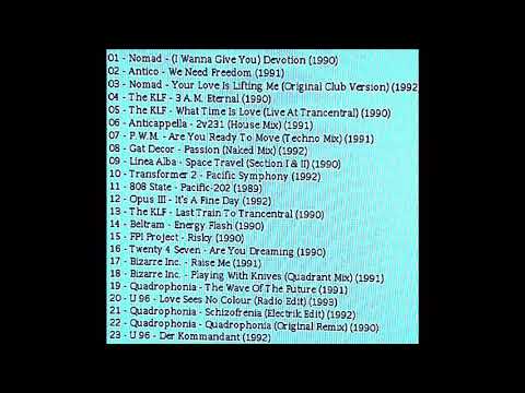 Various - Back In The Time House & Techno 1989/1993 - Mixed TECHNOLD CHILE